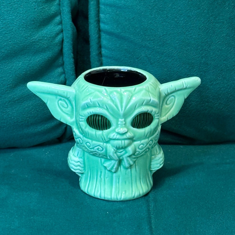 Star Wars Geeki Tikis Baby Yoda‎ Mug Ceramic Grogu Tiki Barware